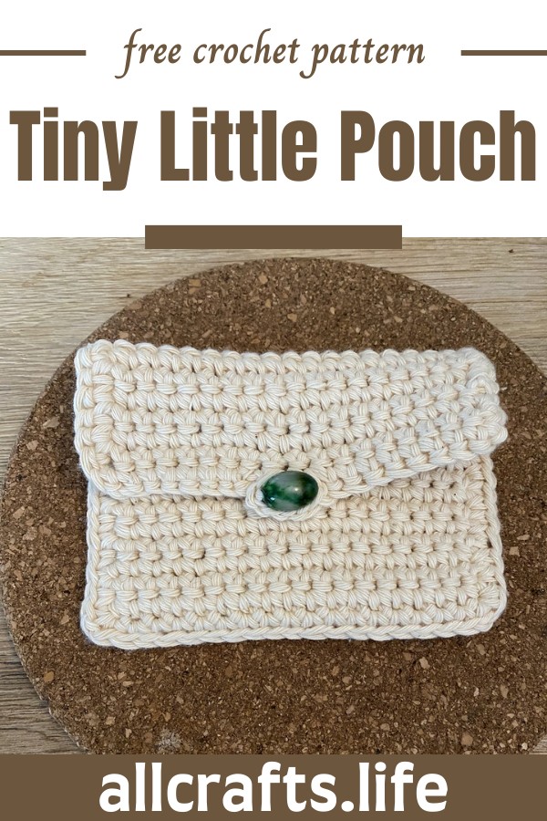 Crochet Tiny Little Pouch Pattern