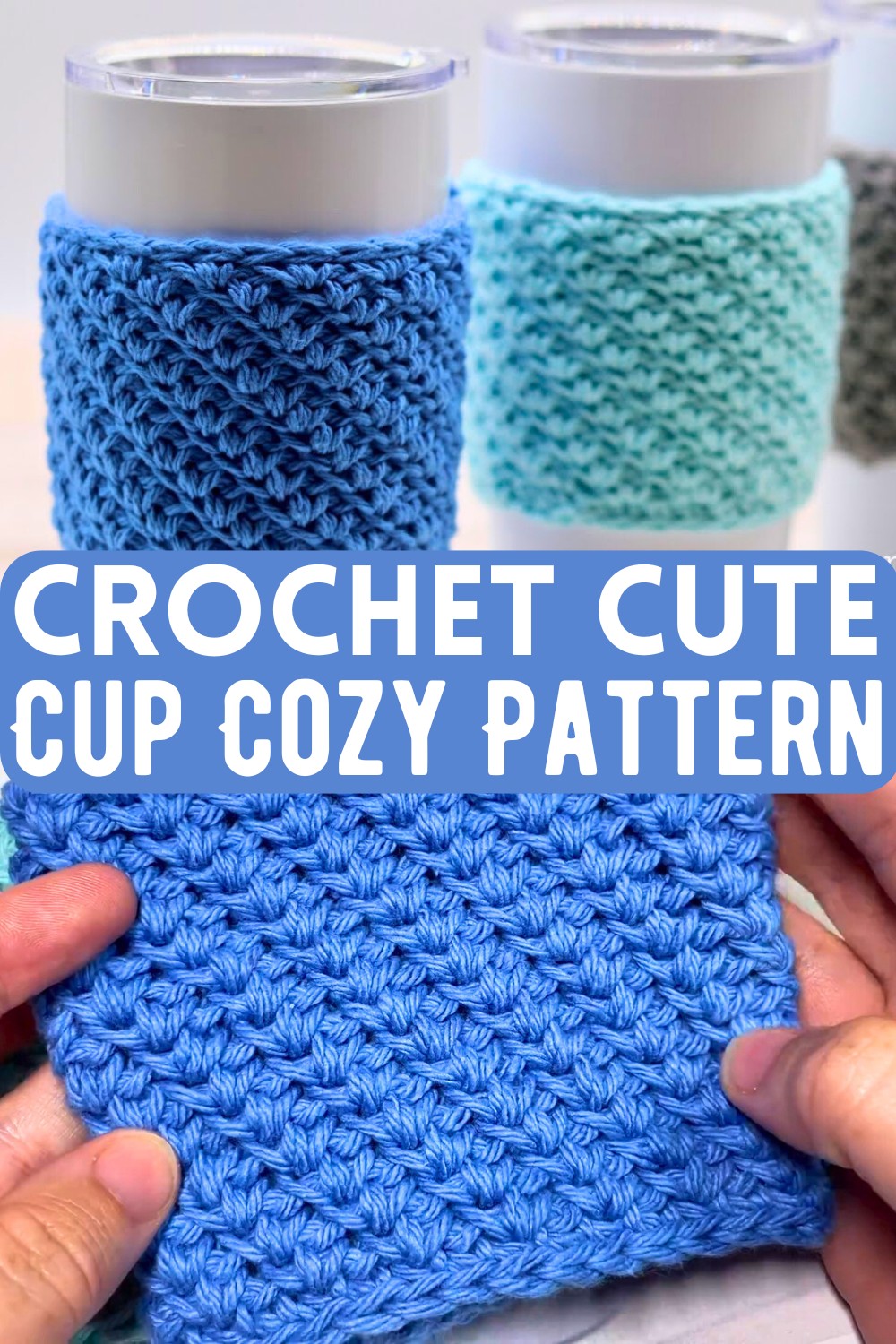 Crochet Cute Cup Cozy Pattern