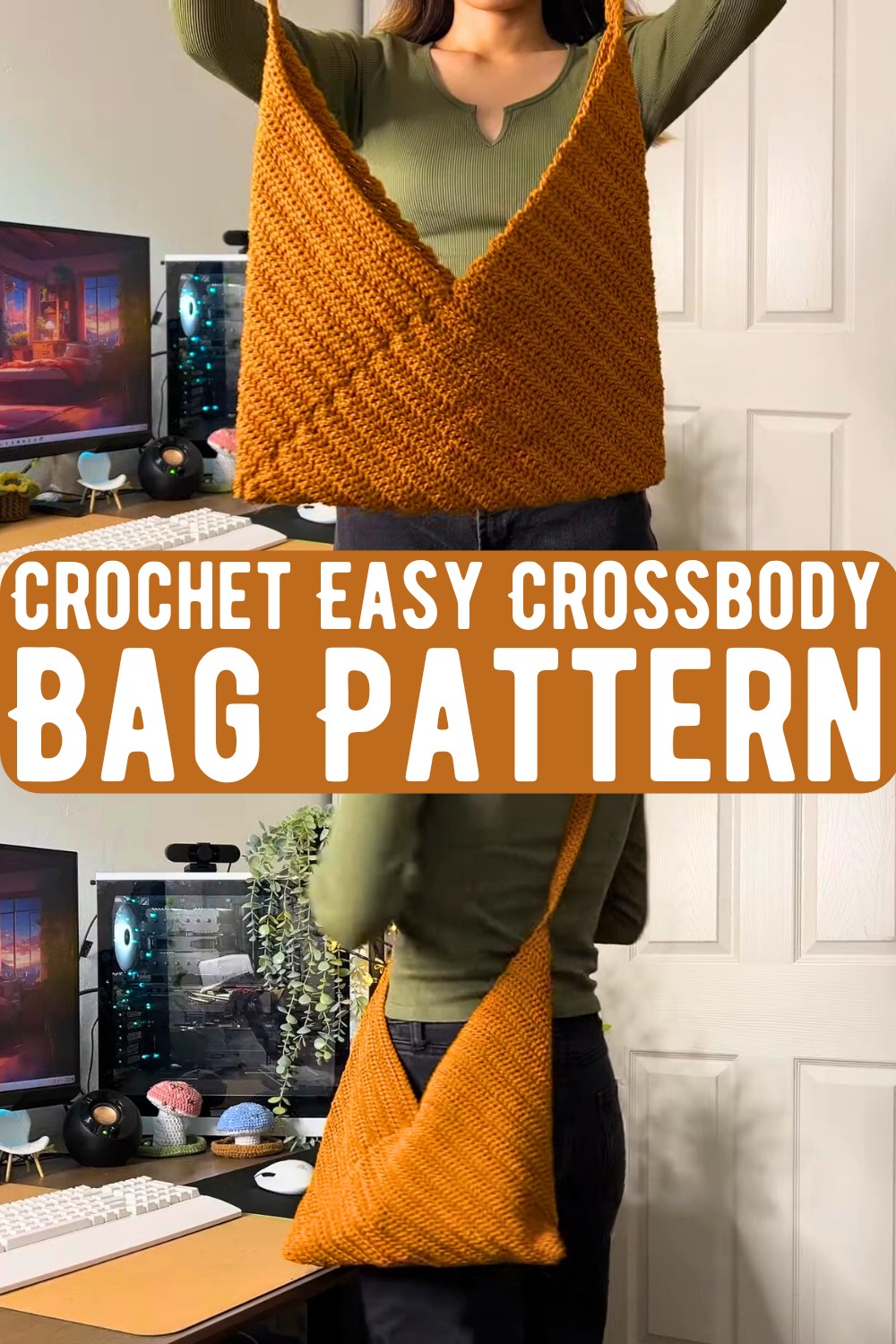 Crochet Easy Crossbody Bag Pattern
