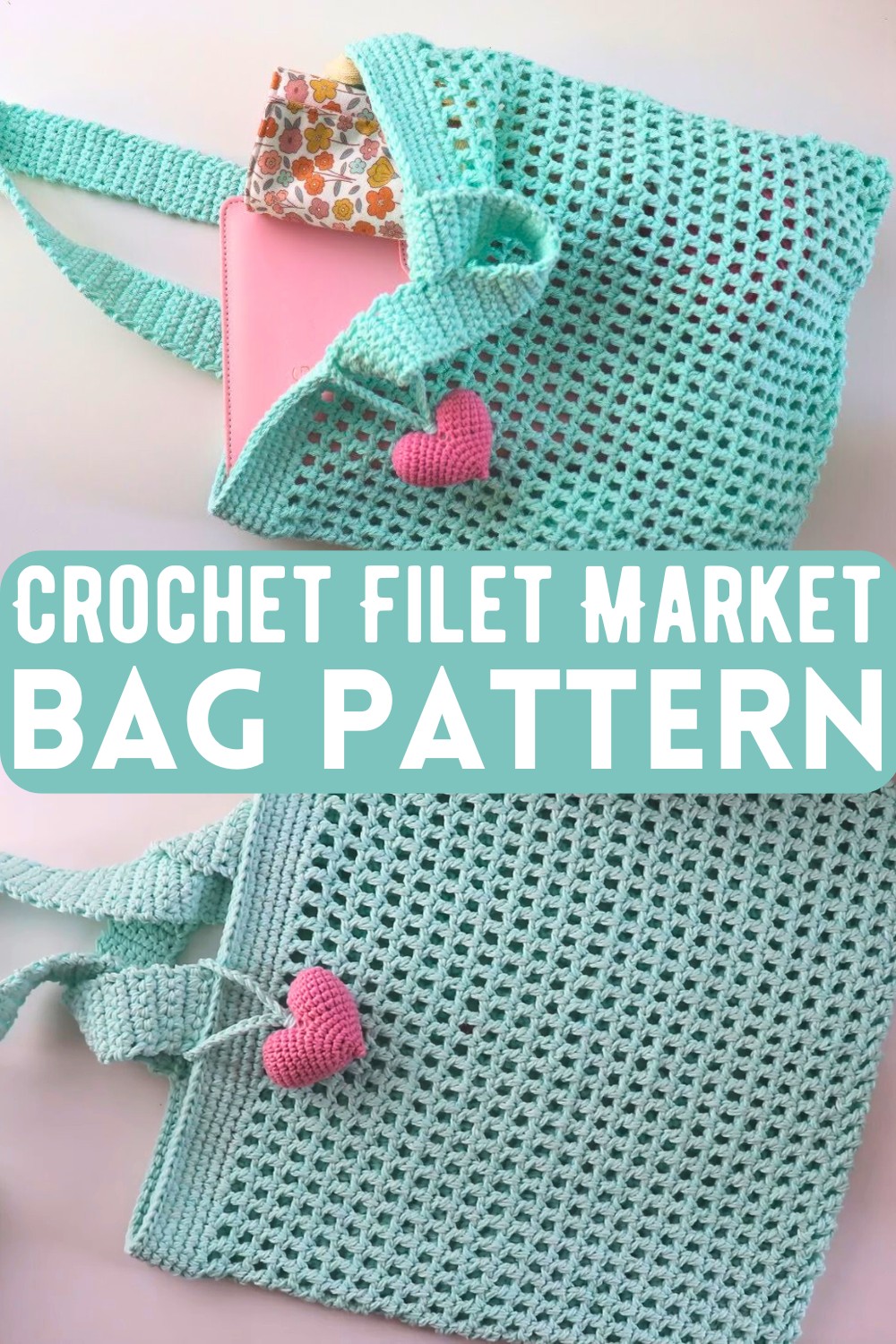 Crochet Filet Market Bag Pattern