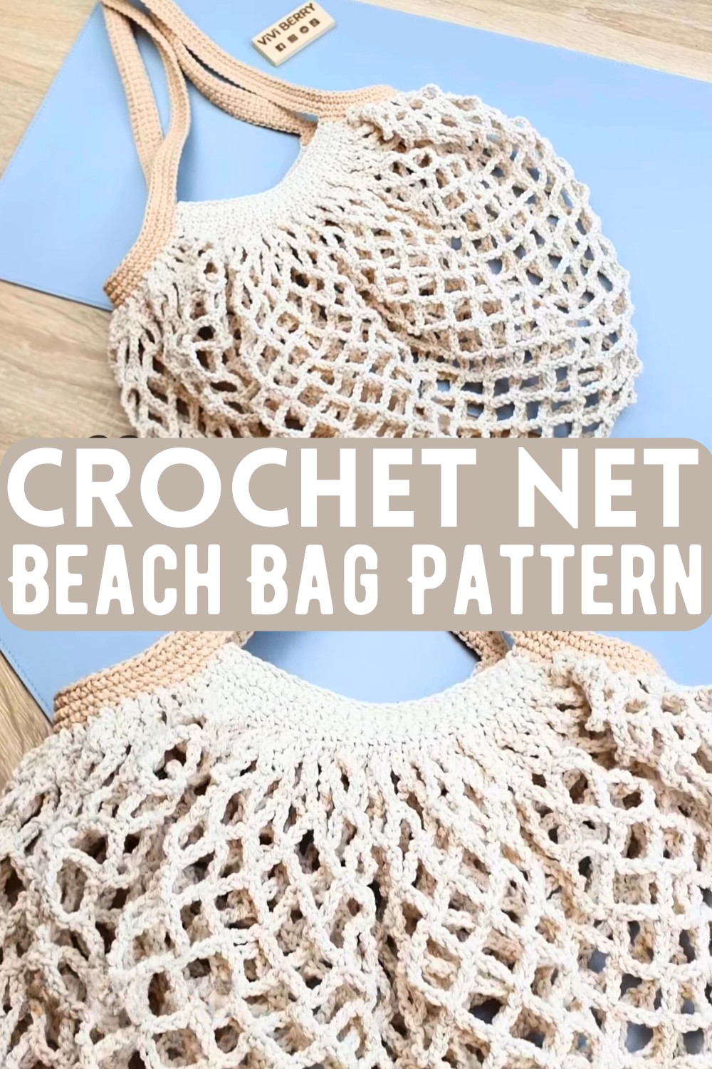 Crochet Net Beach Bag Pattern