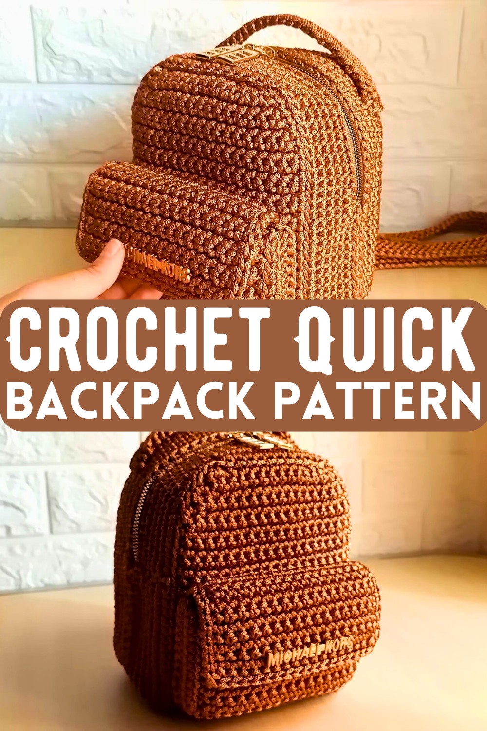Crochet Quick Backpack Pattern