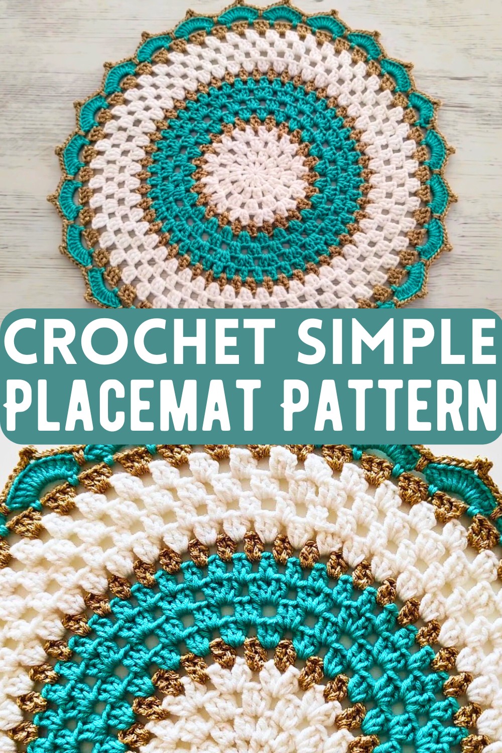 Crochet Simple Placemat Pattern