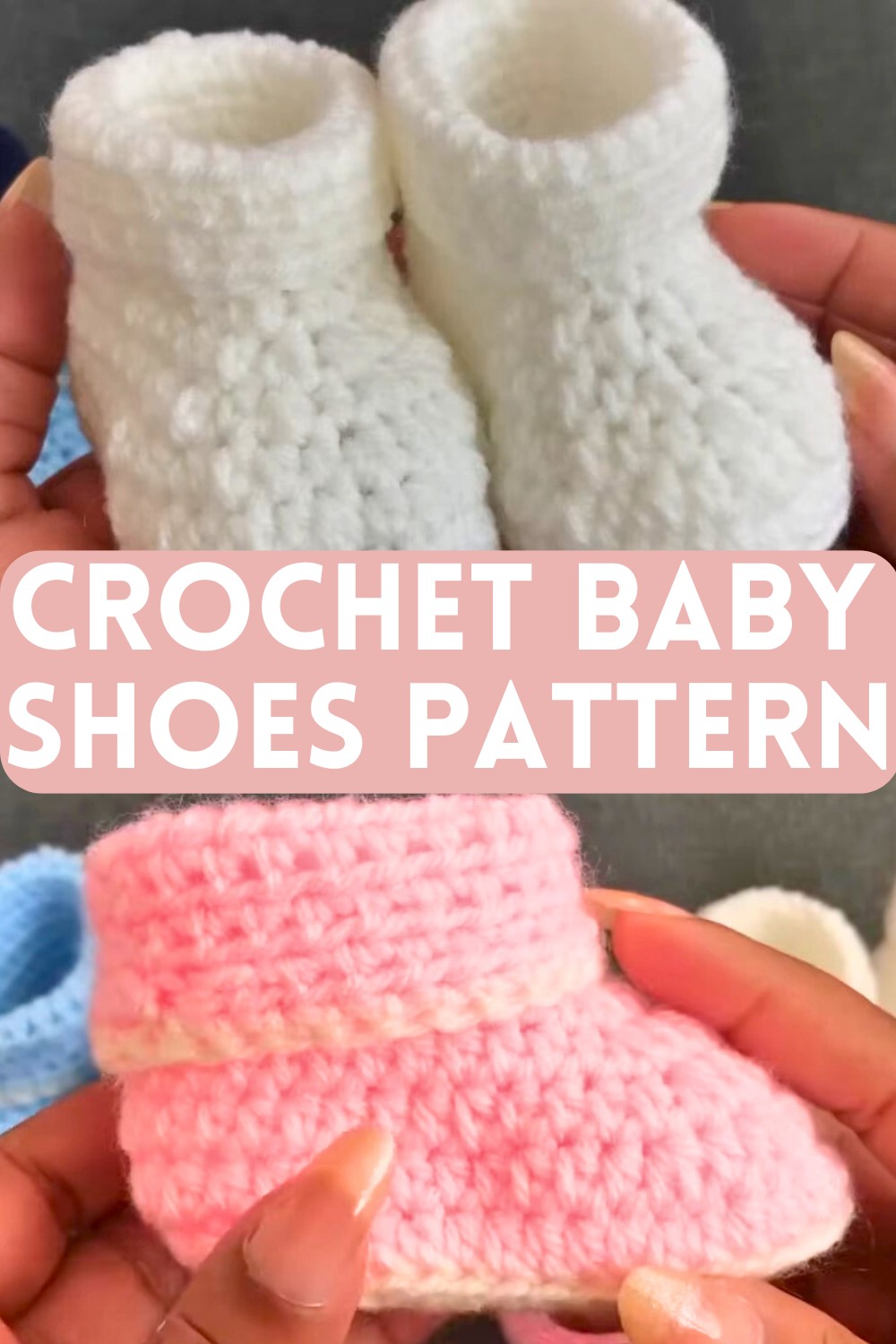 Crochet Baby Shoes Pattern