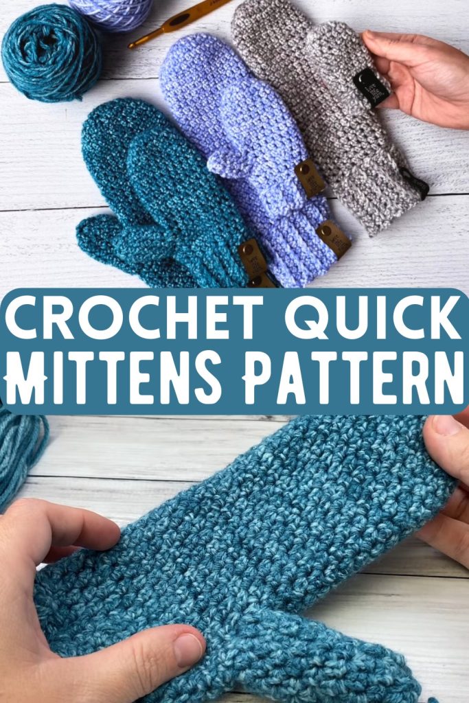 Adorable Textured Crochet Mittens Patterns - The Cochetry