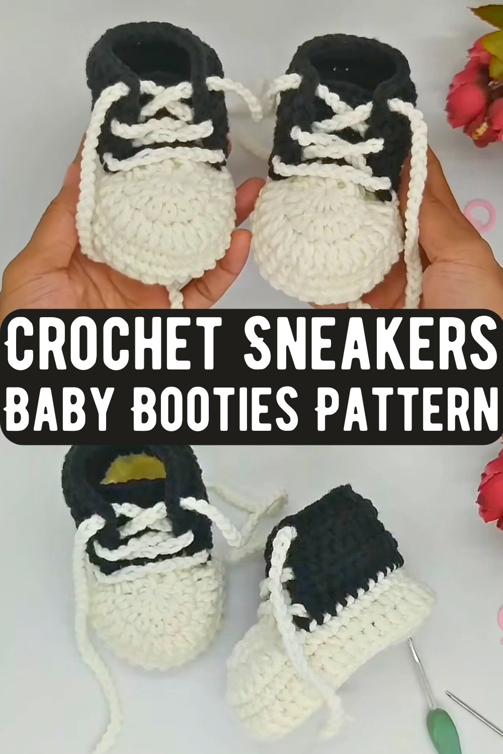 Crochet Sneakers Baby Booties Pattern