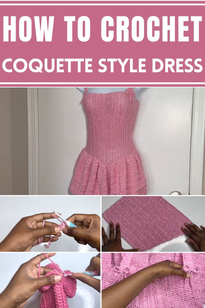 Croquette Pattern Luxury Crochet Coquette Dress Pattern for Fashionistas - The Cochetry