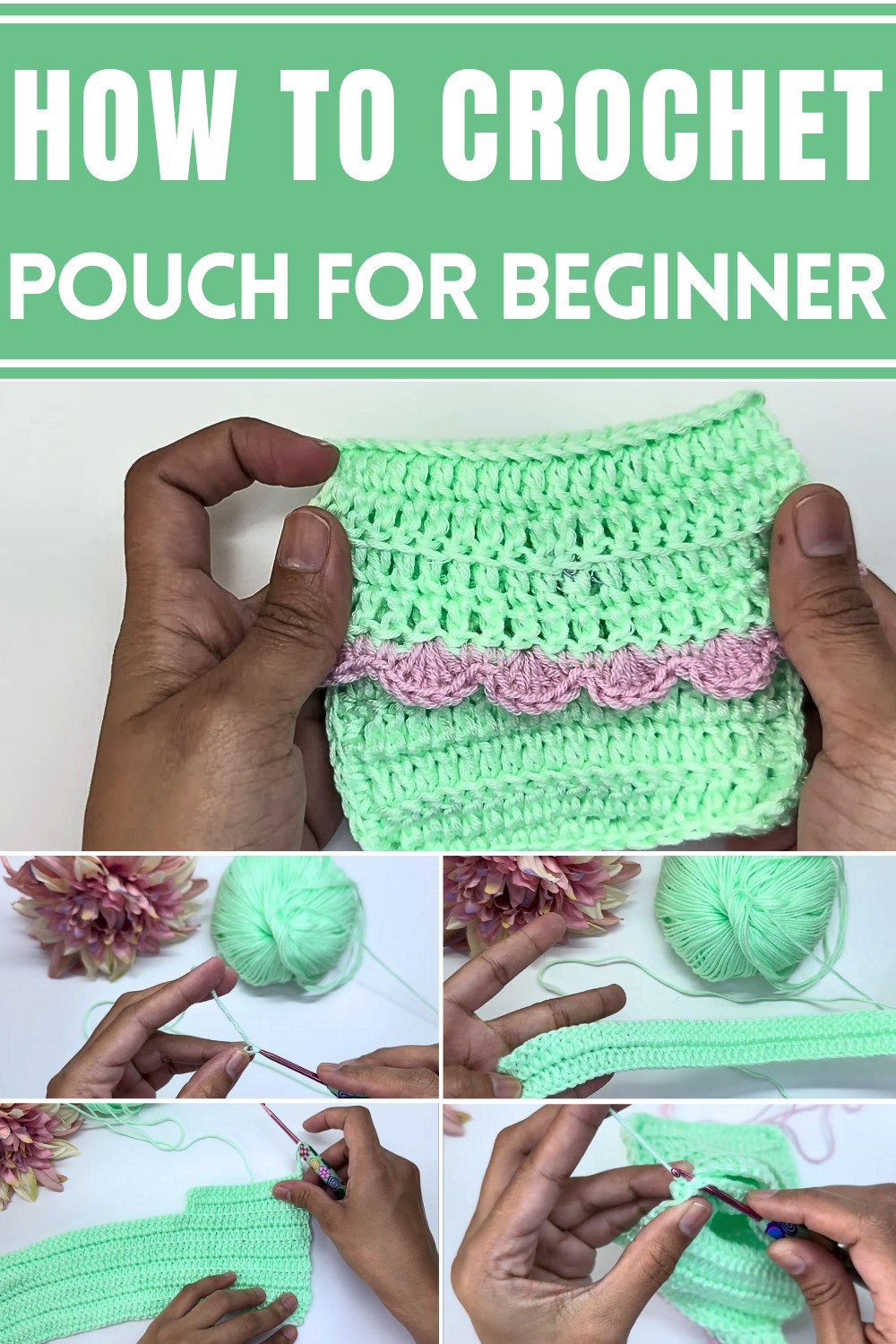 Minimalist Crochet Pouch Pattern for Everyday Elegance - The Cochetry