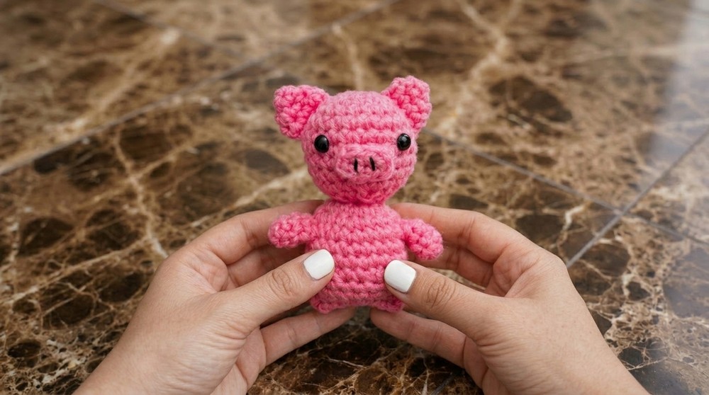 Crochet Amigurumi Piglet Pattern 5