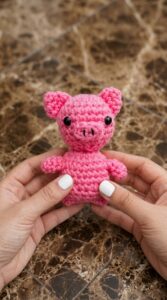 Crochet Amigurumi Piglet Pattern 6
