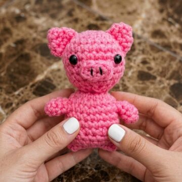 Crochet Amigurumi Piglet Pattern 6
