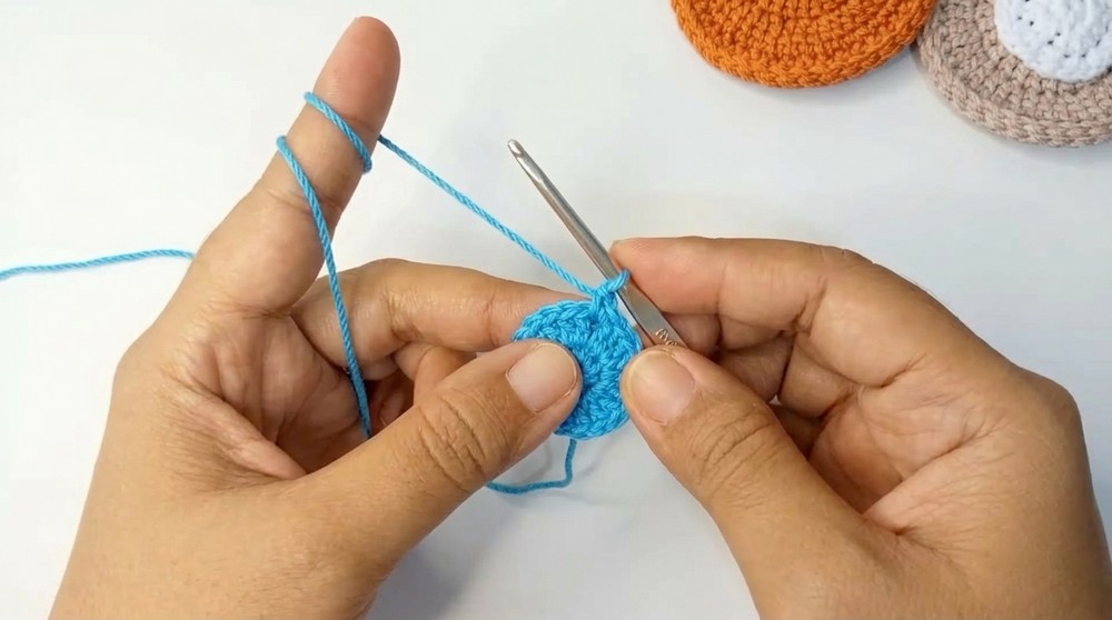 Crochet Bear Bag Charm Pattern 1