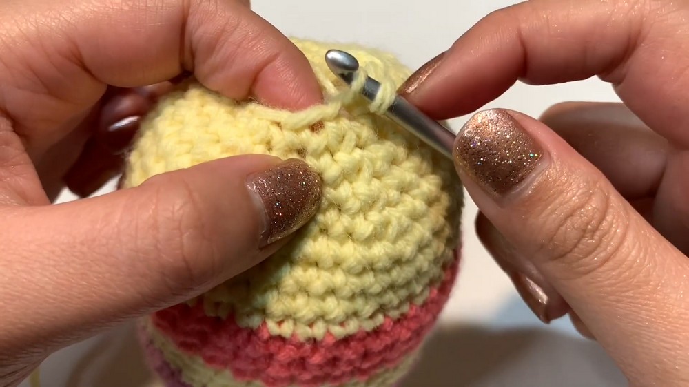 Crochet Bee Amigurumi Pattern 3