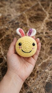 Crochet Bee Amigurumi Pattern 6