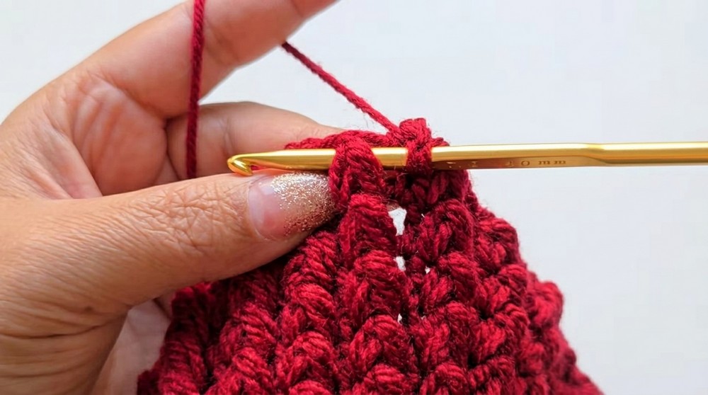 Crochet Beret Hat Pattern 3