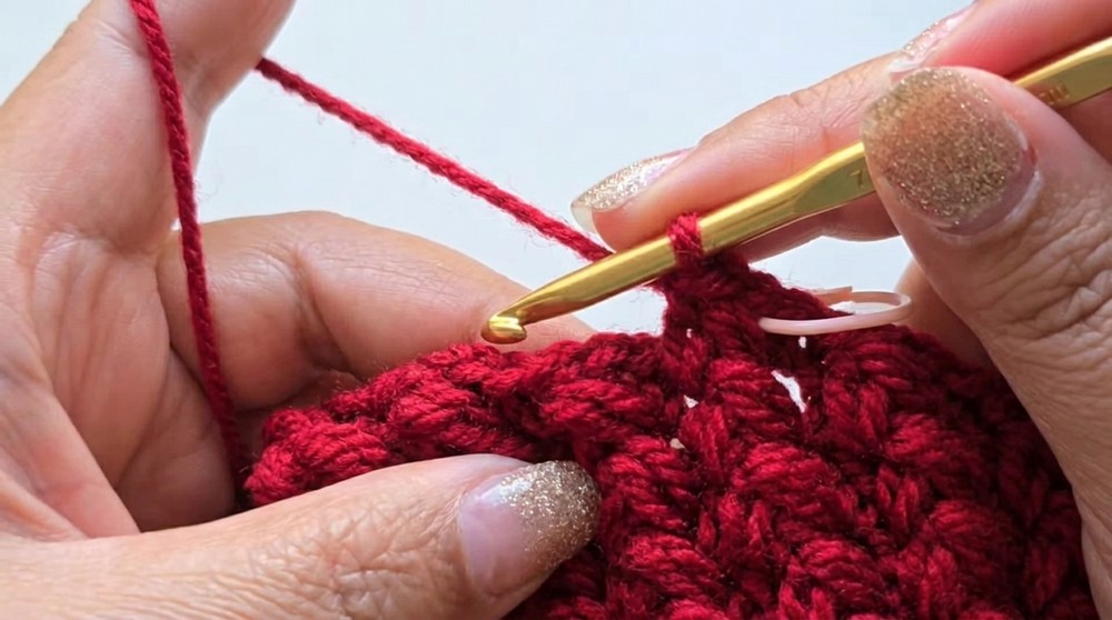 Crochet Beret Hat Pattern 4