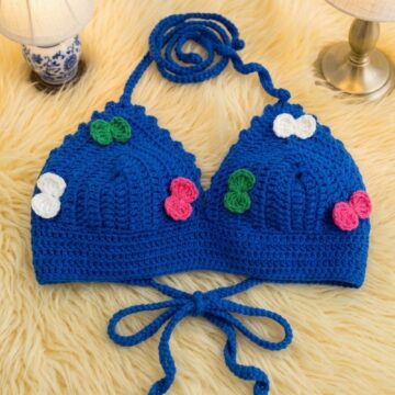 Crochet Bikini Top Pattern 6