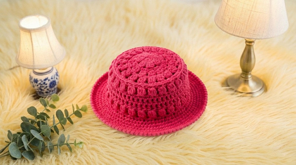 Crochet Bucket Hat Pattern 5