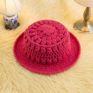 Crochet Bucket Hat Pattern 6