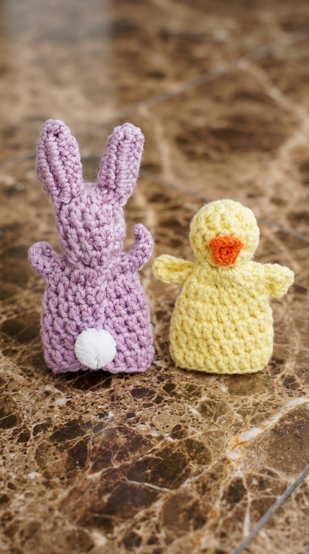Crochet Bunny & Chick Egg Covers Pattern 6