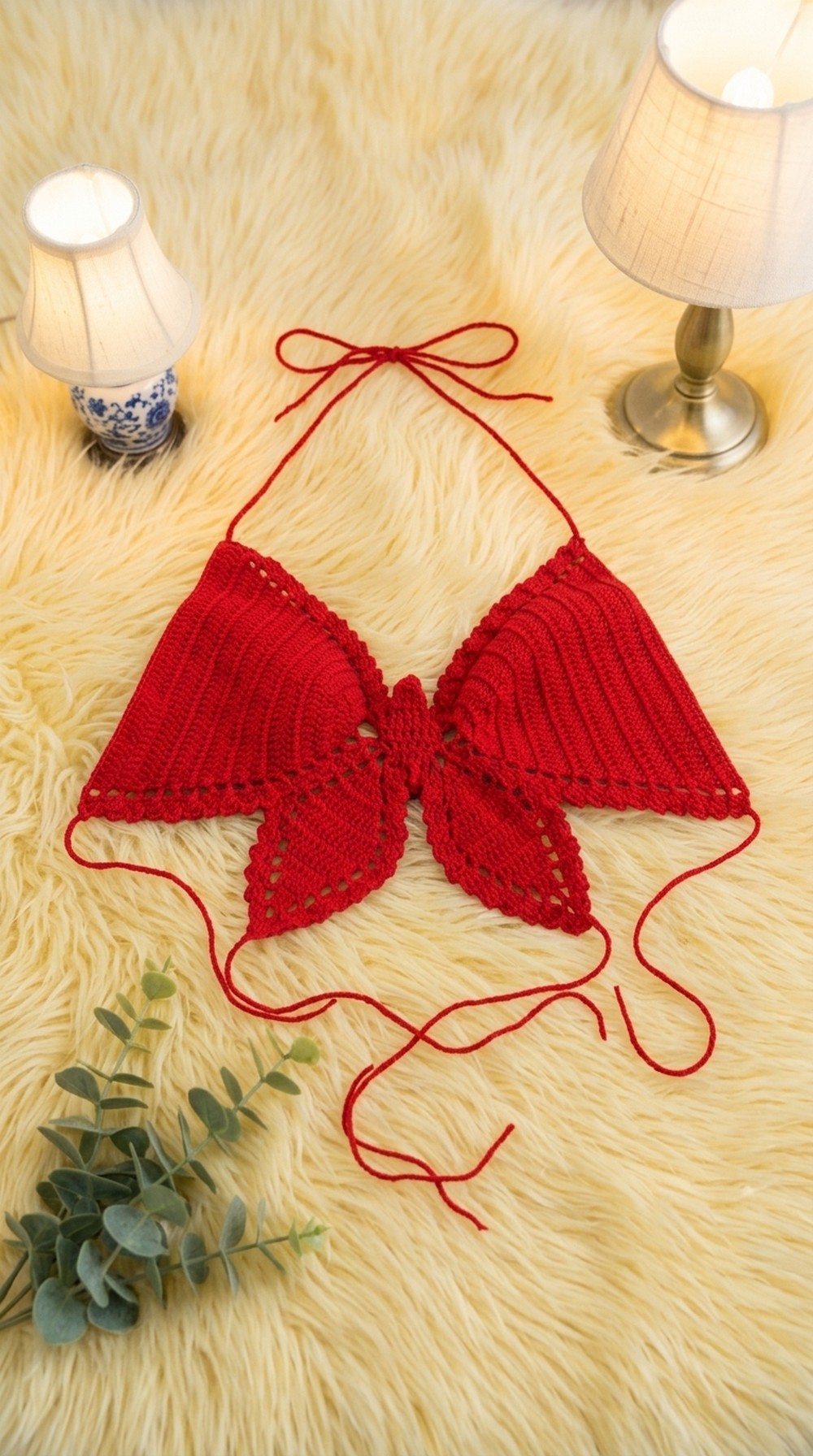 Crochet Butterfly Top Pattern 6