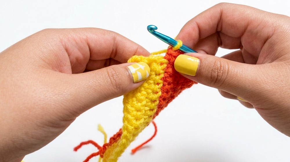 Crochet Candy Corn Mummy Pattern 2