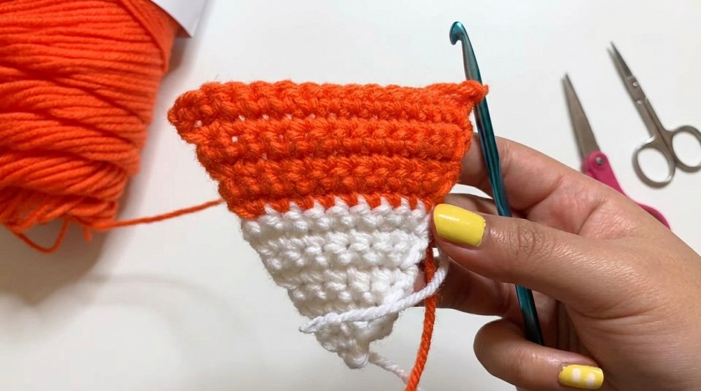 Crochet Candy Corn Mummy Pattern 3