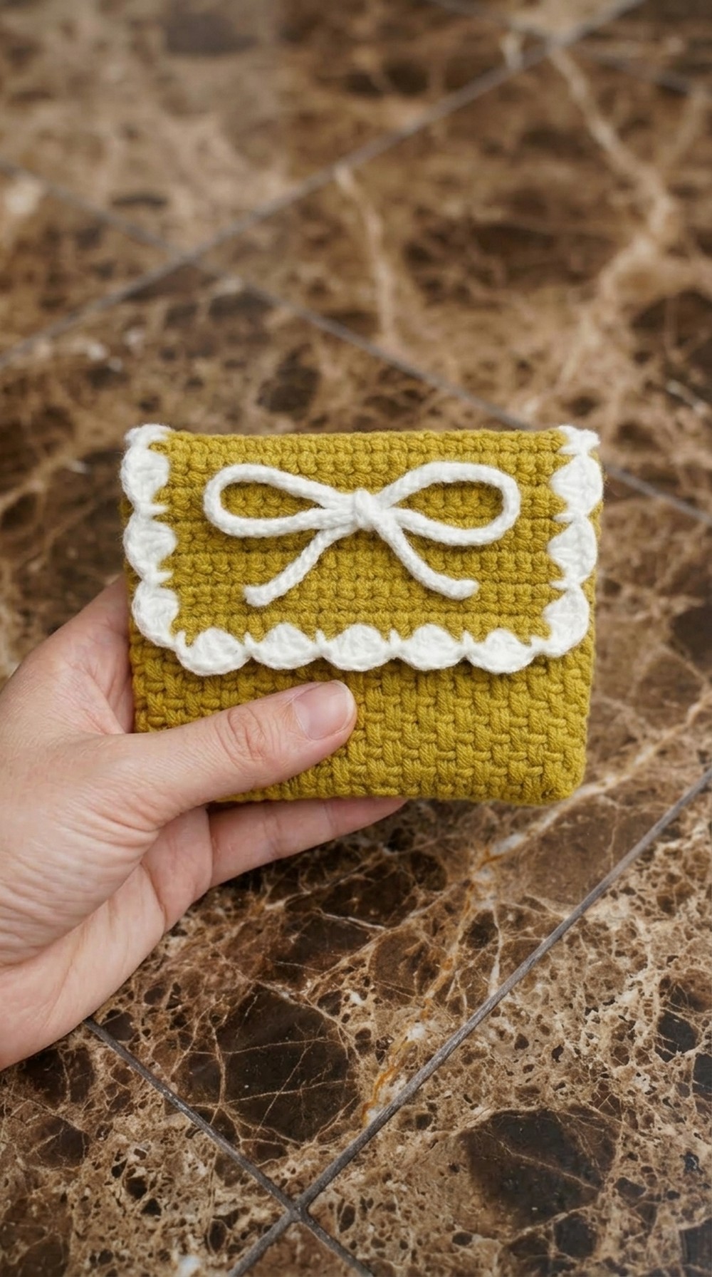Crochet Card Holder Bag Pattern 6
