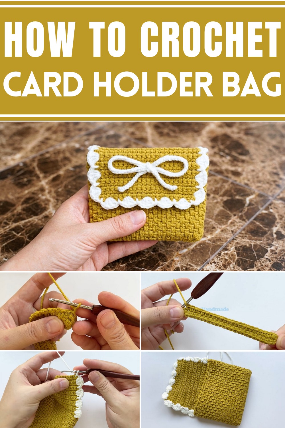 Crochet Card Holder Bag Pattern