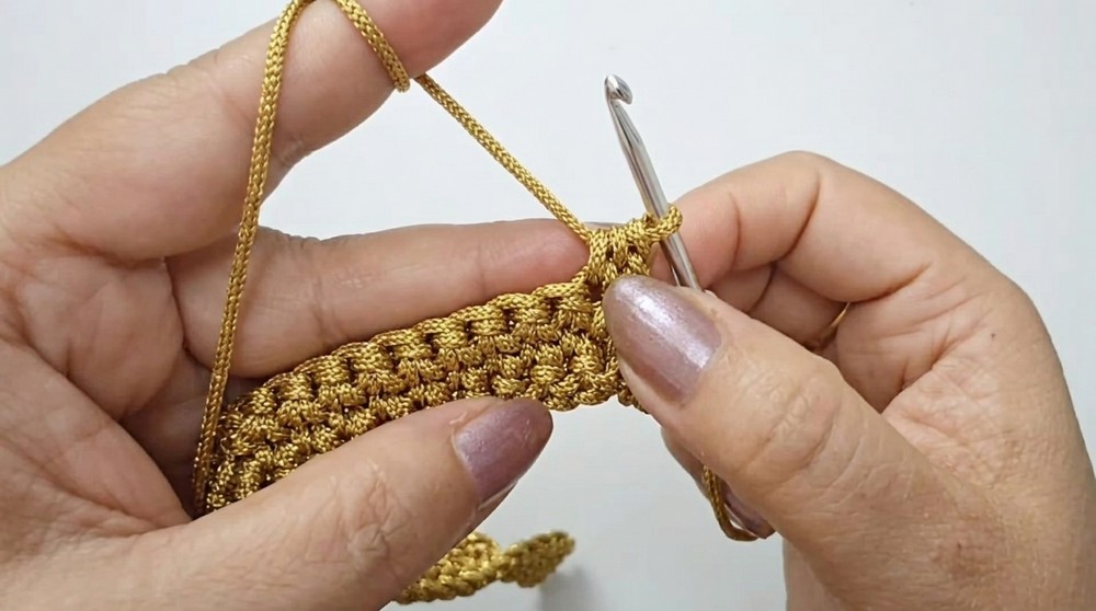 Crochet Chain Handbag Pattern 1