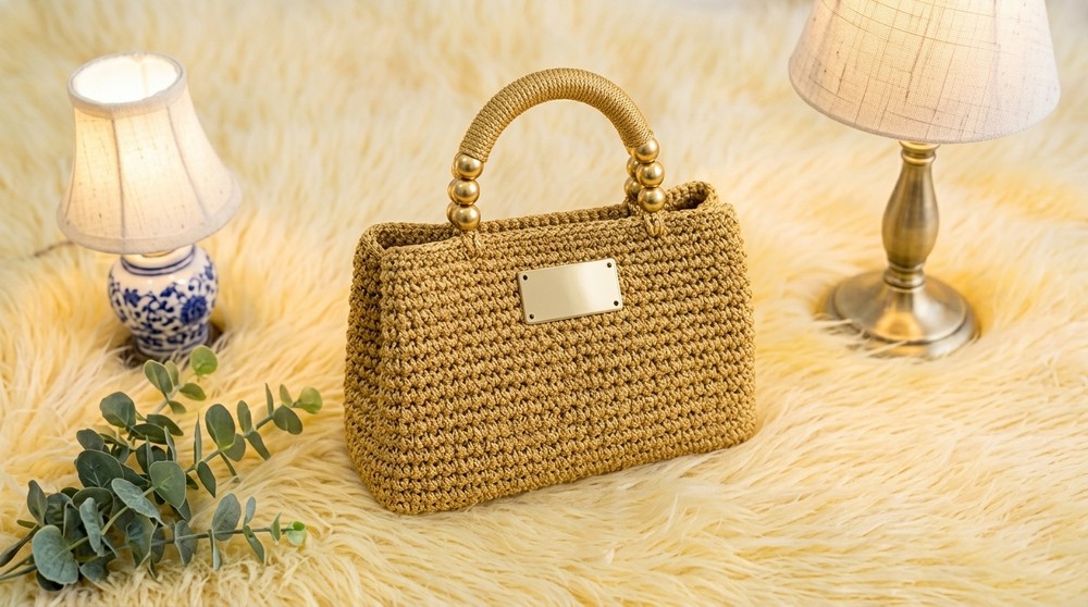 Crochet Chain Handbag Pattern 5