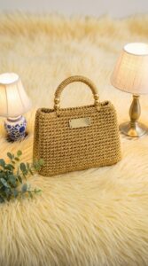 Crochet Chain Handbag Pattern 6