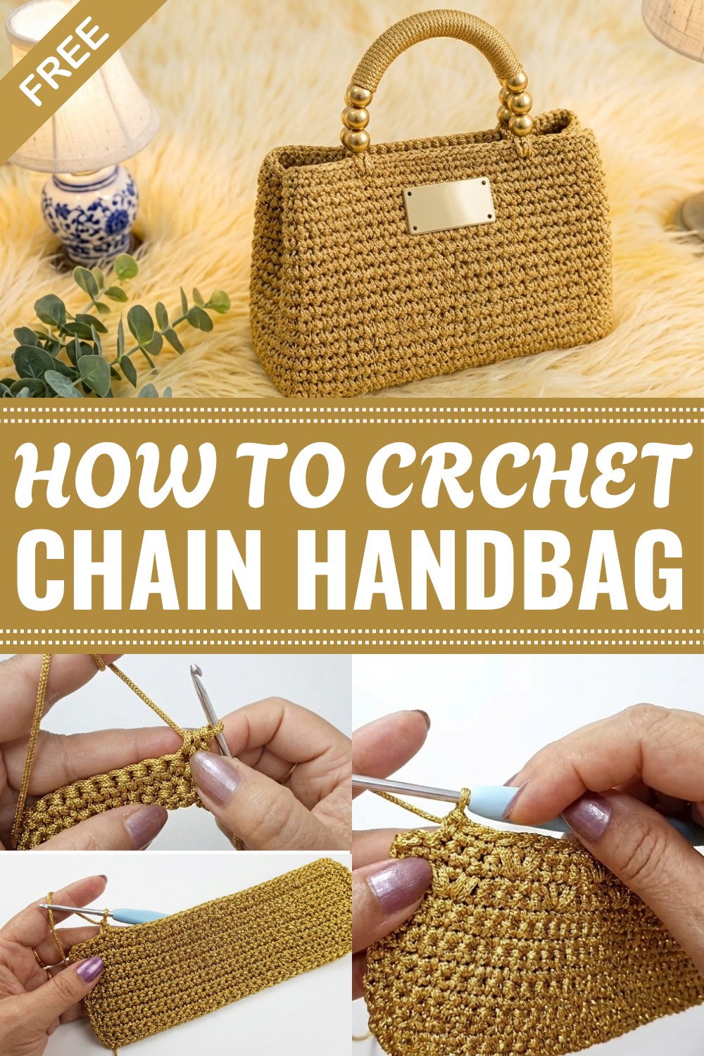Crochet Chain Handbag Pattern