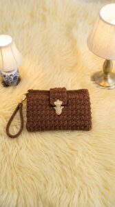 Crochet Clutch Wallet Pattern 6