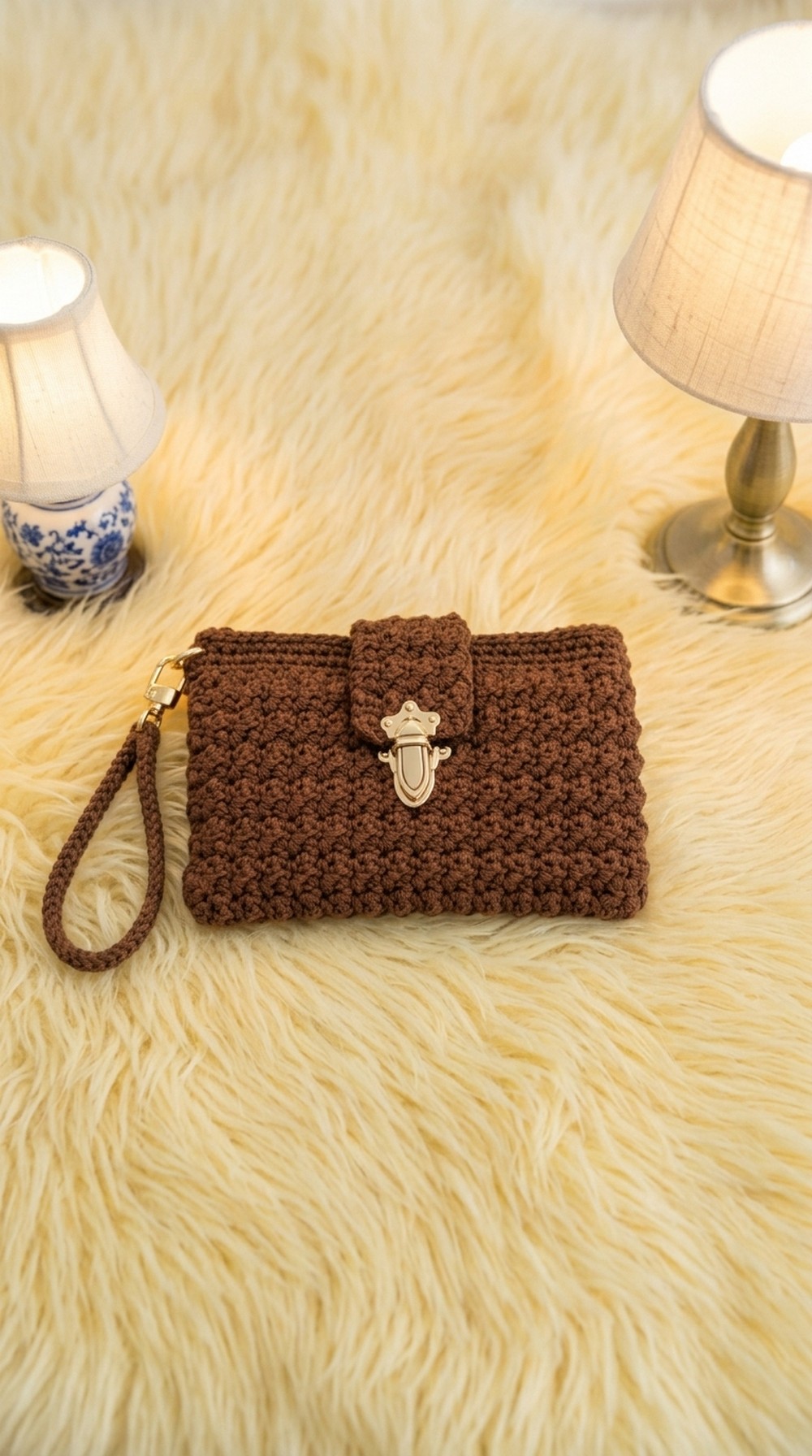 Crochet Clutch Wallet Pattern 6