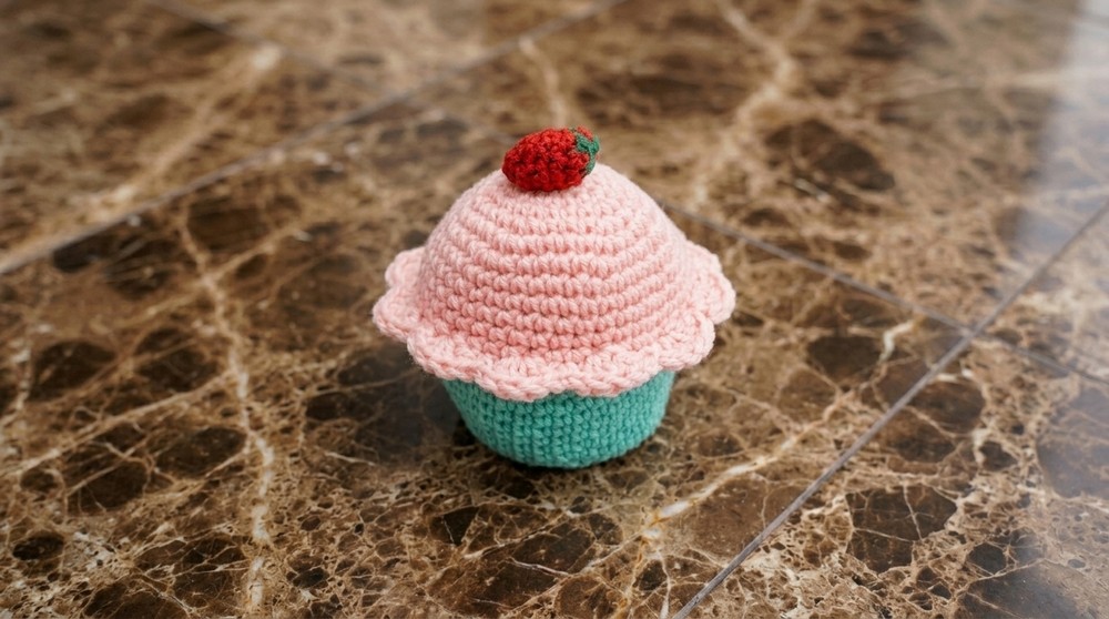 Crochet Cupcake Amigurumi Pattern 5