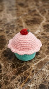 Crochet Cupcake Amigurumi Pattern 6