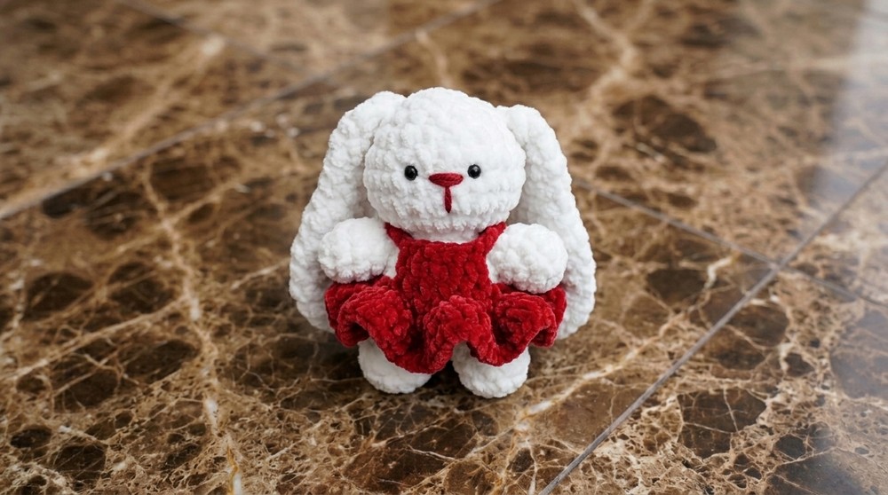 Crochet Cute Plush Bunny Pattern 5