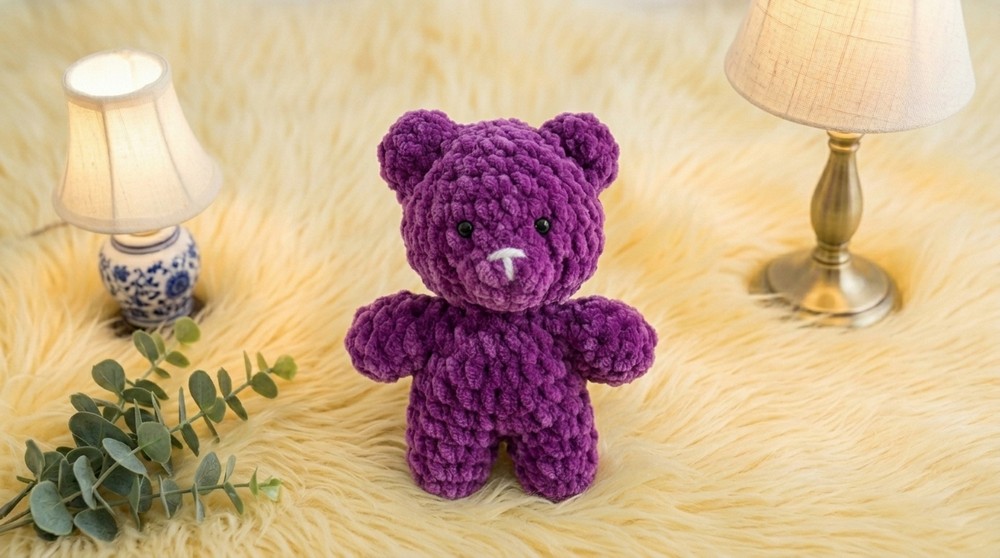 Crochet Cute Teddy Bear Pattern 5