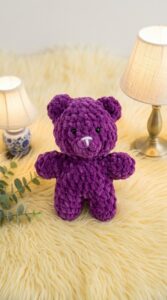 Crochet Cute Teddy Bear Pattern 6