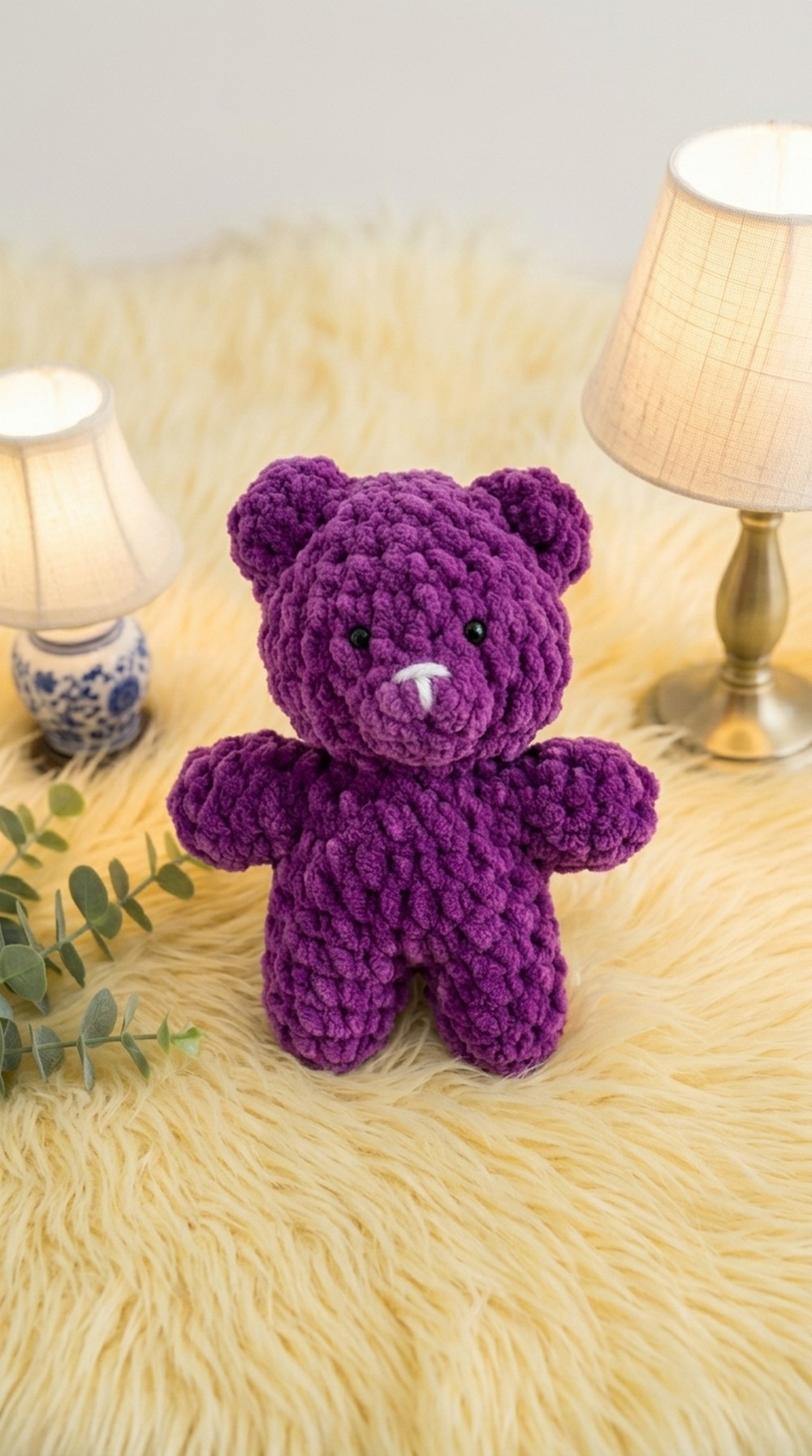 Crochet Cute Teddy Bear Pattern 6