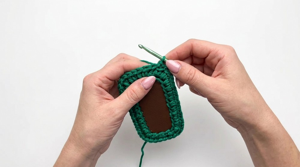 Crochet Drawstring Bag Pattern 2