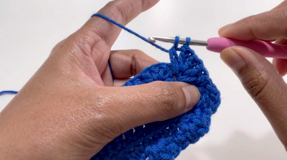 Crochet Drawstring Bag Pattern 3