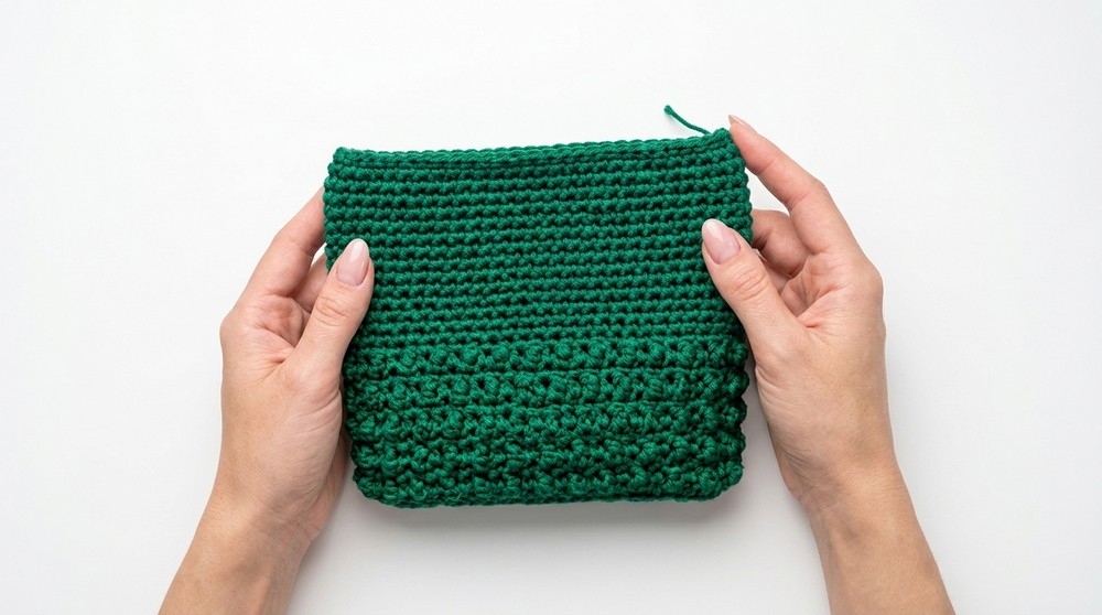 Crochet Drawstring Bag Pattern 4