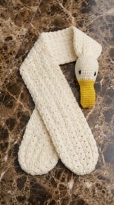 Crochet Duck Scarf Pattern 6