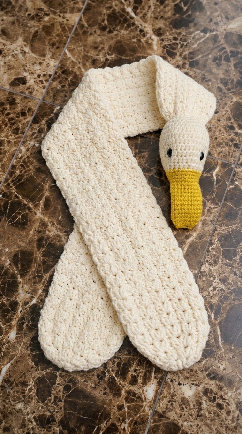 Crochet Duck Scarf Pattern 6