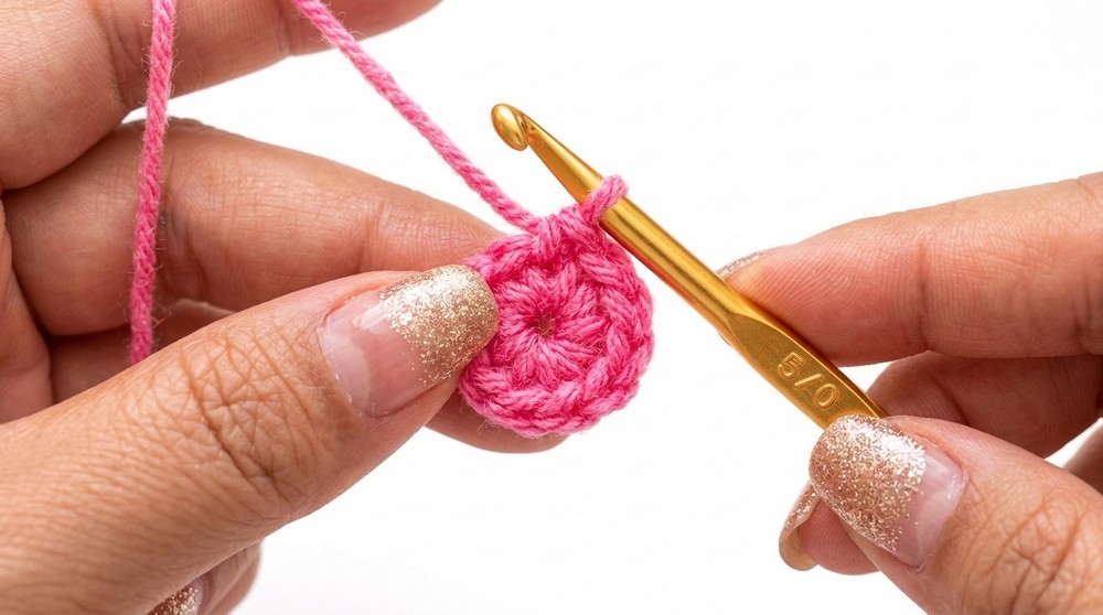 Crochet Flower Headband Pattern 2