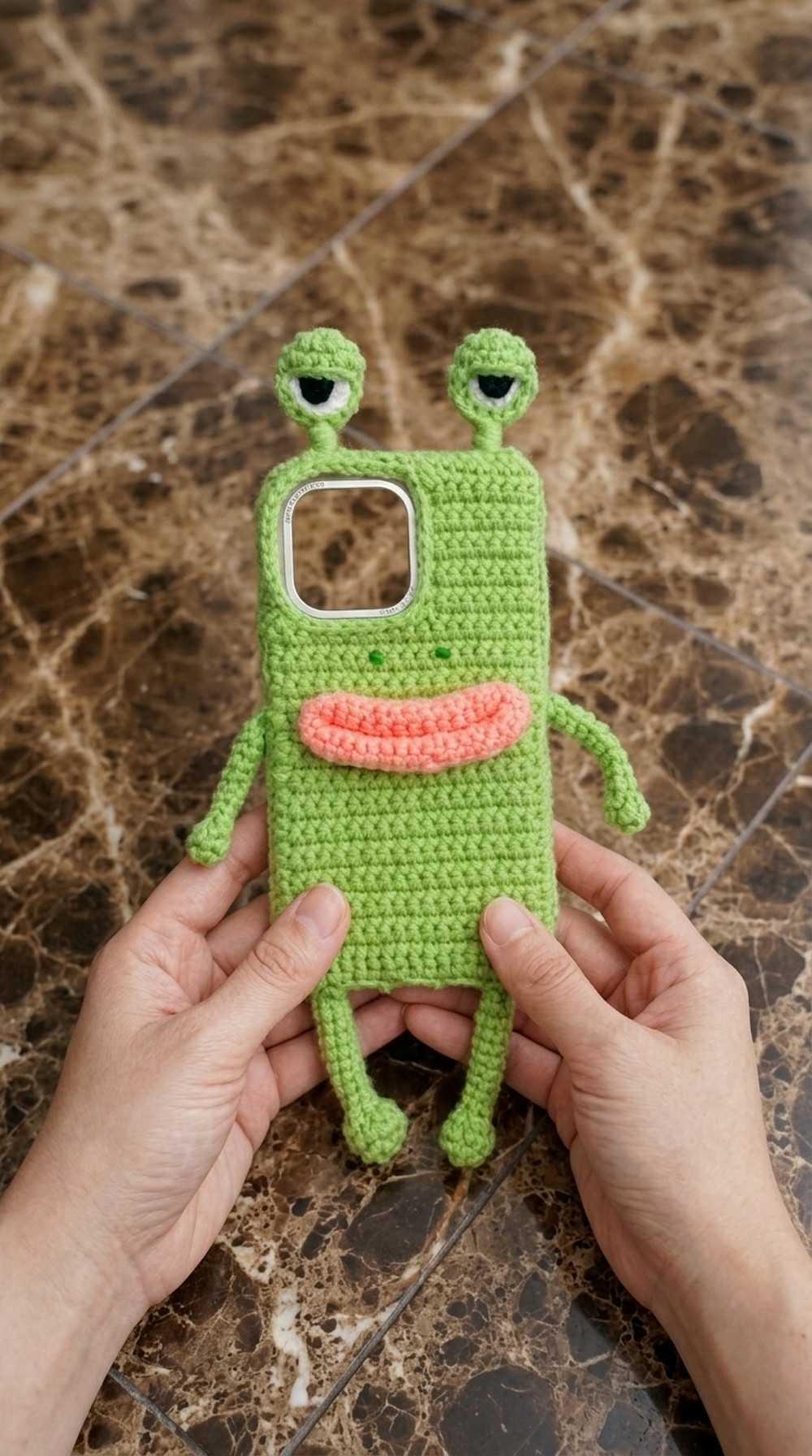Crochet Frog Phone Case Pattern 6