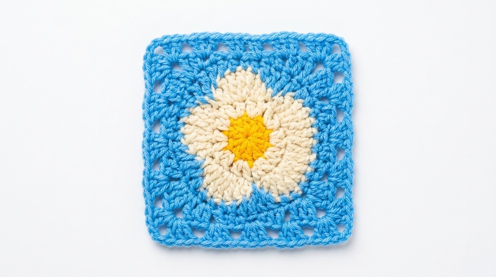 Crochet Granny Square Cardigan Pattern 1