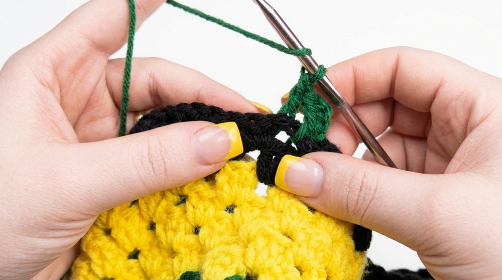 Crochet Granny Square Skirt Pattern 3